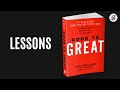 Good to Great | 5 Most Important Lessons | Jim Collins (AudioBook summary)