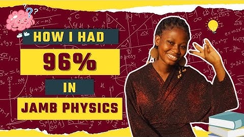 PHYSICS JAMB is EASY, let me teach you how. #jamb  #utme #postutme #exams #waec #physics