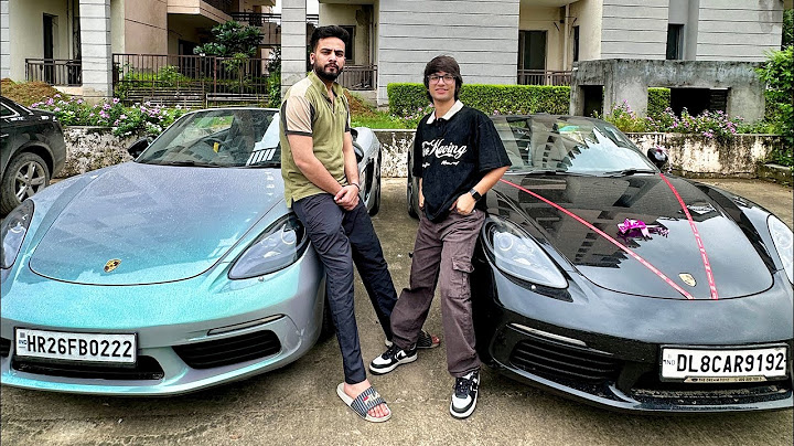 Super Car Leke Elvish Bhai K Paas Pohoch Gaye 😍