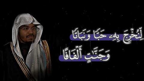 تلاوه نادره للشيخ ياسر الدوسري (سوره النبإ)🤍✨#قران #اكسبلور #المصحف #قرآن #لايك #قران_كريم 