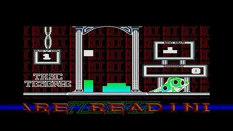 Teserae Game Intro and Gameplay (Atari ST)