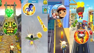 Temple Run 🆚 Little Krishna Run 🆚 Subway Surfers 🆚 Super cat run 🆚 Game 🎯 Top 5 Games screenshot 4