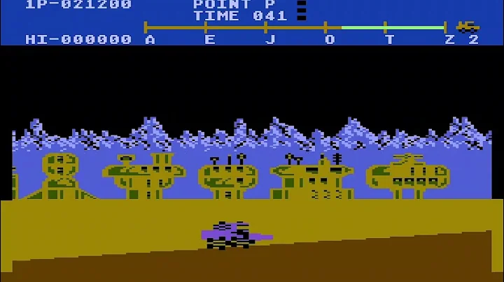 Atari 8-BIT EMU Moon Patrol Beginner 59550