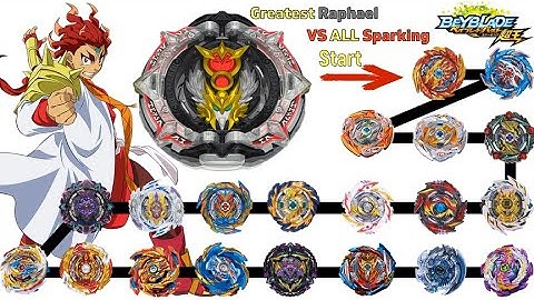 【Greatest Raphael VS ALL Season 5(Sparking)】 Beyblade Burst DB Marathon 베이블레이드 버스트 DB 그레이티스트 라파엘