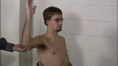 MMT Group Shoulder External Rotation