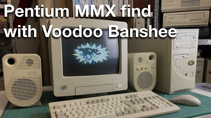 Pentium 200 MMXとVoodoo Bansheeの懐かしい再会