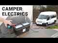 How To Install Camper Van Electrics | Ford Transit Conversion | Leisure Battery 12v Power | 008