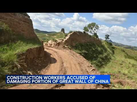 Great Wall of China Reportedly Damaged by Excavator Used to Make Shortcut