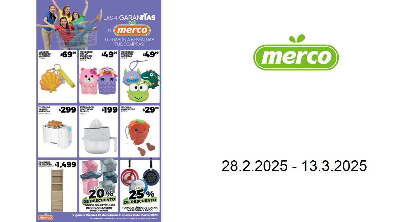 Ofertas Merco del 28 de febrero al 13 de marzo del 2025 - YouTube