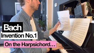 Bach - Invention No. 1 (Harpsichord) | Piano Progress Week 57