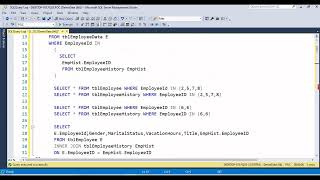 Understand about How to write Sub Queries in SQL Server Development