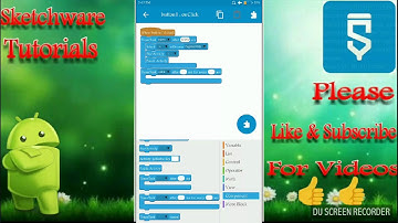 #26.Sketchware Tutorials- How to make loading Animation in Android App using Sketchware