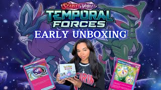 NEW Pokémon Temporal Forces UNBOXING | Beccabaddest