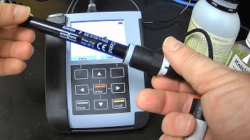 SE 615 Conductivity Sensor Manual Calibration with Portable Meter