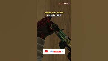 🔥 device INSANE 1vs3 clutch Astralis vs NIP (vertigo) #shorts #csgo @ IEM Cologne 2023