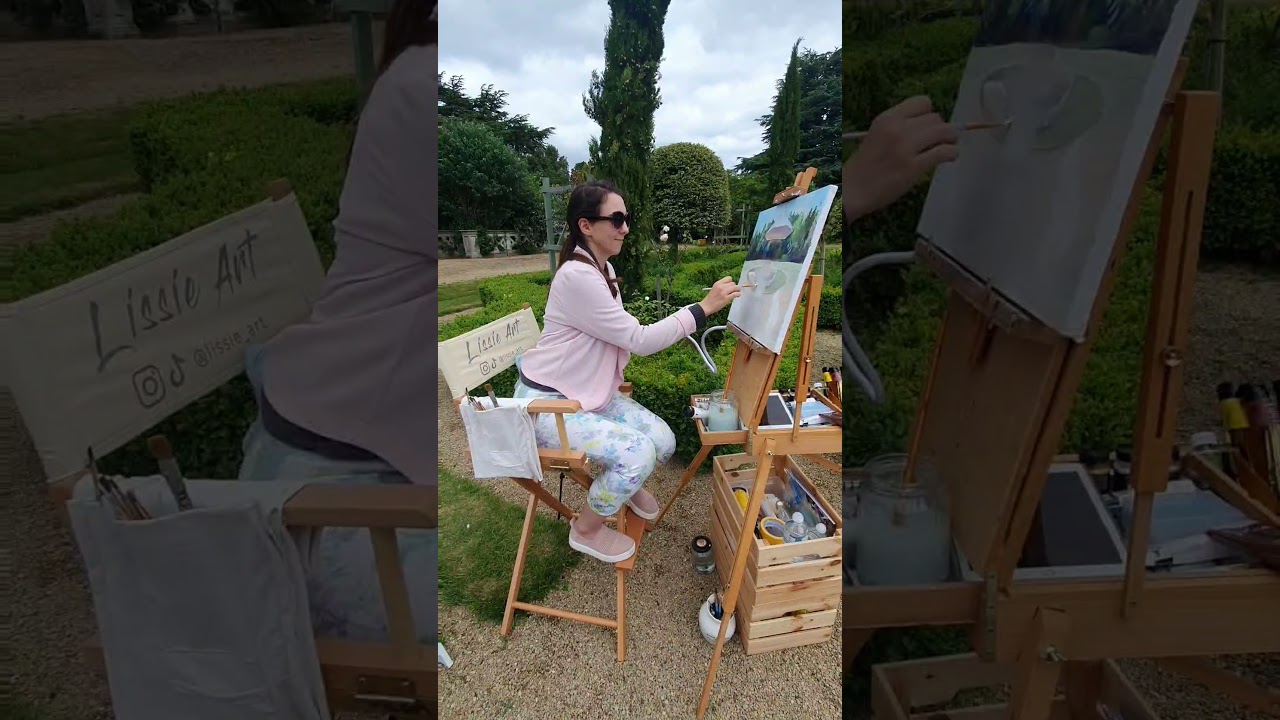 Live Wedding and Event Painting UK with Lissie Art