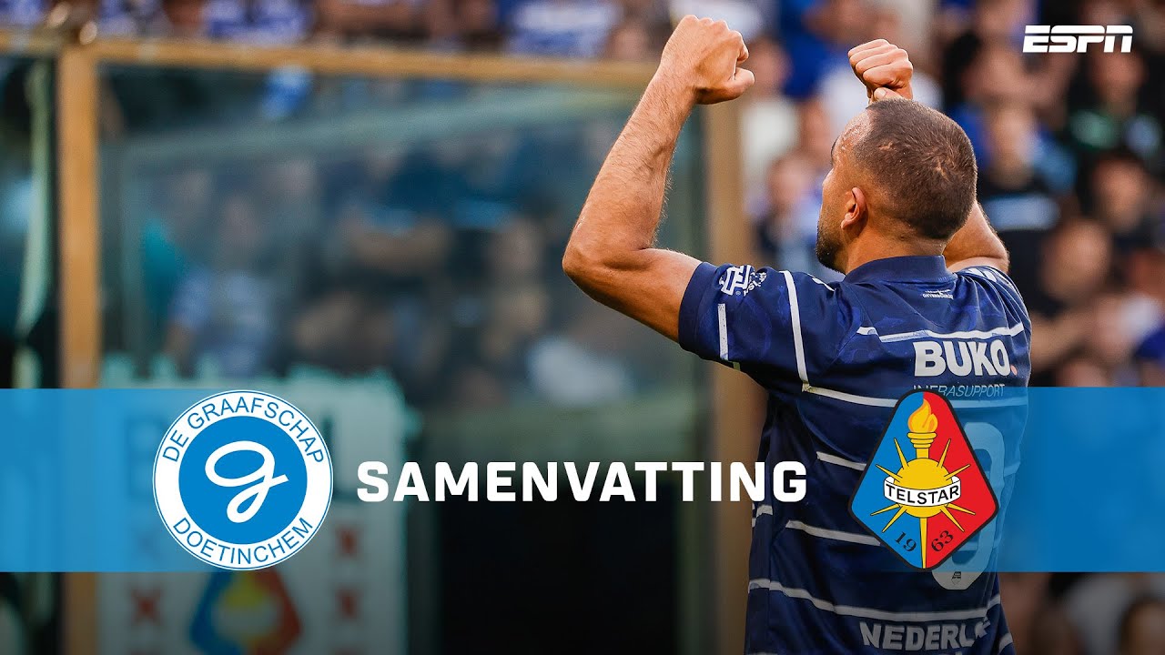 EL KACHATI maakt zijn ACHTTIENDE van het seizoen!🔥 | Samenvatting De Graafschap - Telstar