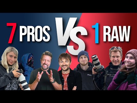 7 Pros Editing The Same Photo: Check Out The Transformation!