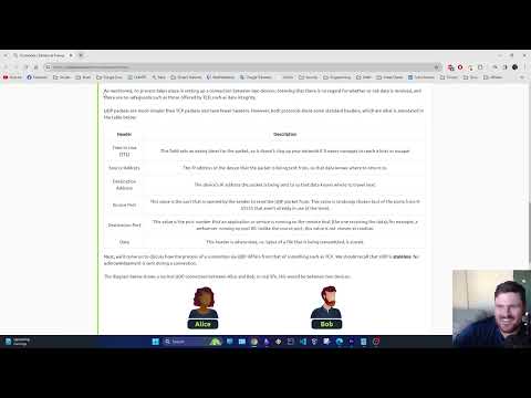 UDP/IP | THM Series: Pre-Security: Packets & Frames #4