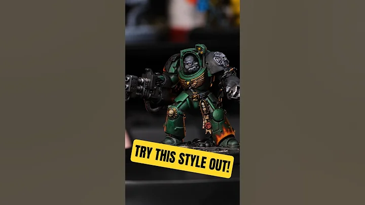 Painting Warhammer Salamanders, but it's easy! #warhammer #warhammercommunity