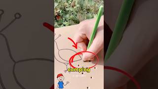 She Used Flowers to Finish This Drawing! 🌸🦚#viral #didyouknow #shorts