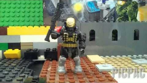Mega bloks halo( halo reach all assassinations introduction #picpac #stopmotion #lego