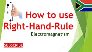How to use Right Hand Rule | Introduction to electromagnetism Grade 11