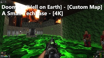 Project Brutality 3.0 - Doom 2 - Map: #0118 - A Small Techbase - [4K] - [100%]