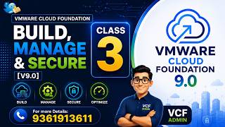 VCF 9 Training | VMware Cloud Foundation Full Course | Real-Time Class Demo | April 2026 Batch