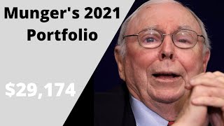 Charlie Munger's 2021 Portfolio | Buffett & Munger on "Diversification" - why it's for idiots