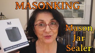 MASONKING Mason Jar Sealer Review