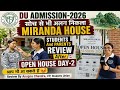 🚨DU Update: Students And PARENTS REVIEW 😱🎤 ll Why They Want Admission In Miranda House DU ll CUET