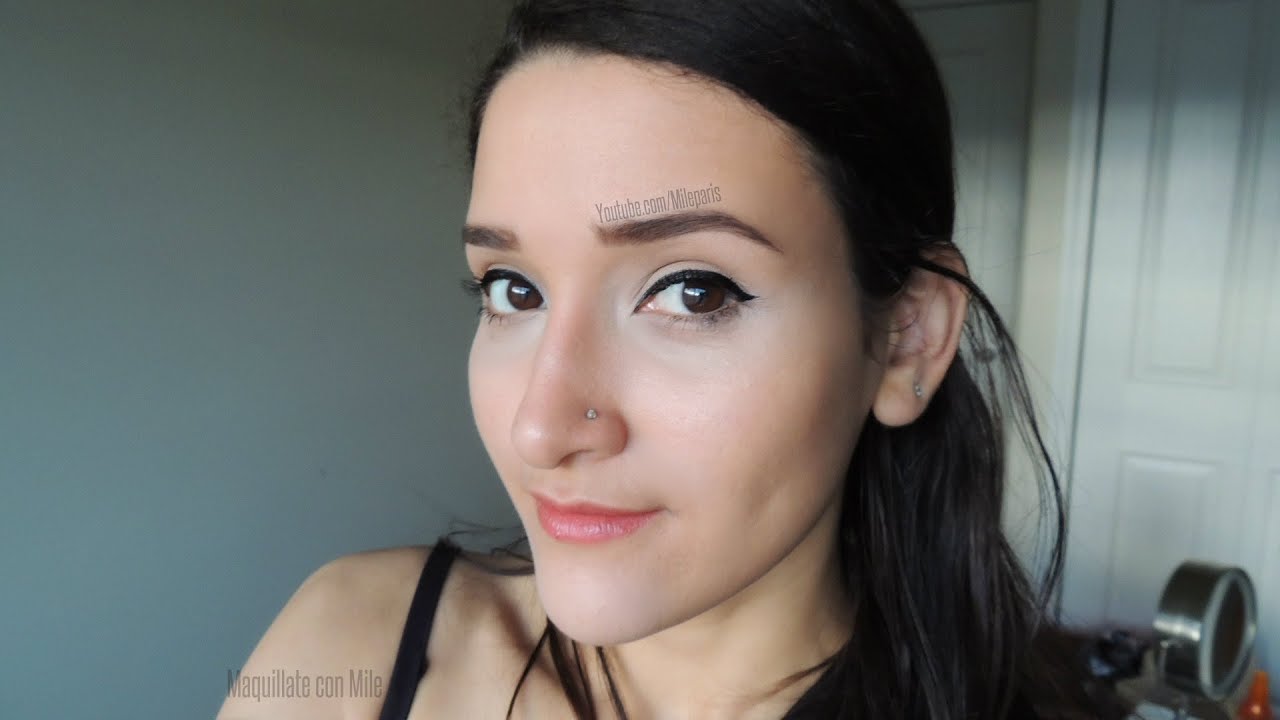 How TO Subtle Cat Eye TUTORIAL YouTube