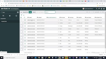 CreatorCon demo of hospital waiting queue using ServiceNow