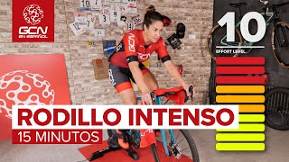 Sesión Rodillo Intensa Poco Tiempo | Entrenamiento 15 minutos