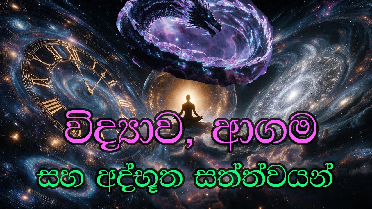 විද්‍යාව, ආගම  සහ අද්භූත සත්ත්වයන්  Science, religion and dinosaurs