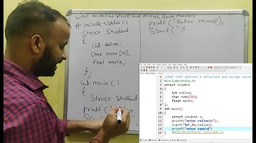Full explain of Structure program in c example in Hindi | Learn Code | C programming Language