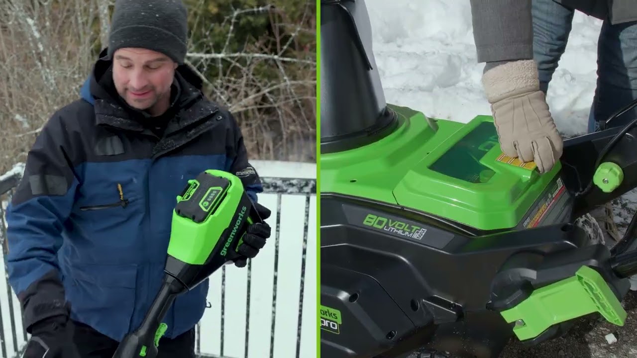 Greenworks X Scott McGillivray - Winter is Brutal 80v Snowthrower
