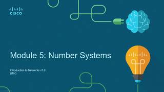 Celebrity CCNA 200-301 v7.0 | Introduction to Networks (ITN) | Module 5: Number Systems Profile