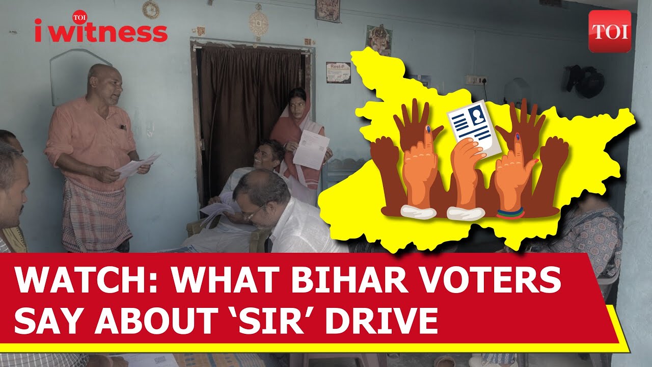 Watch: What Bihar Voters Say About Electoral Revision Survey