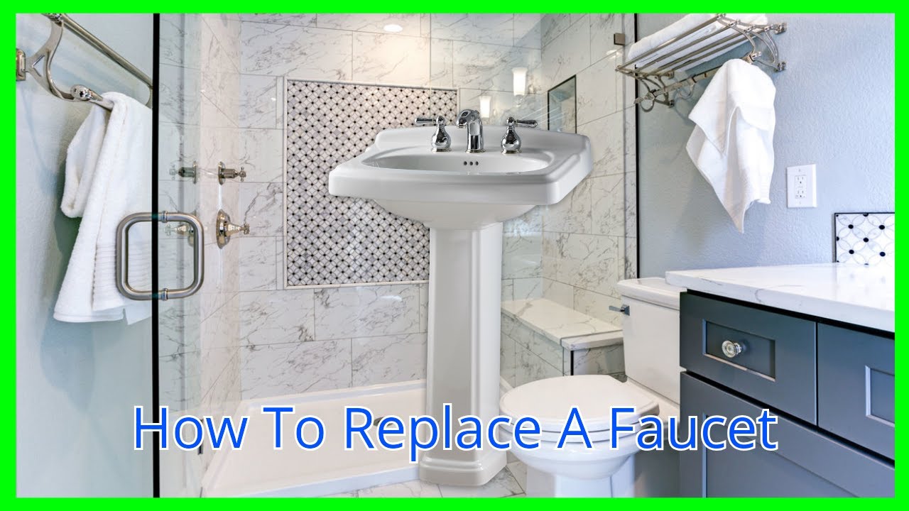 How To Replace A Bathroom Sink Faucet | Fix-It Frankie - YouTube