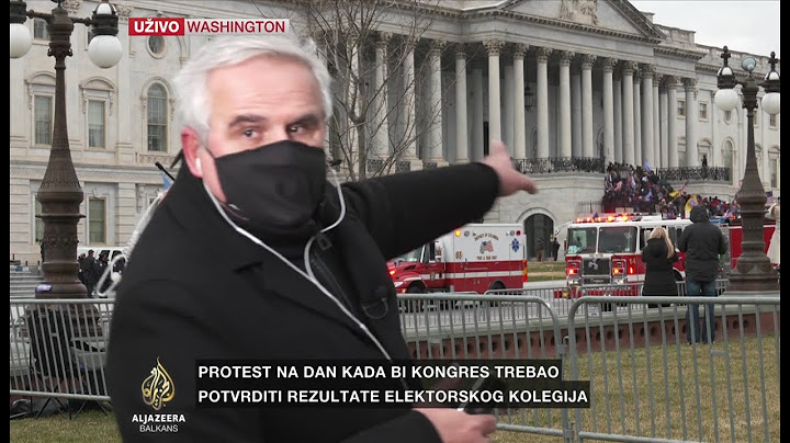 Trumpove pristalice ušle u zgradu Kongresa