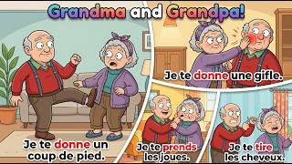 Learn French With Fun Daily French Sentences With Grandma And Grandpa