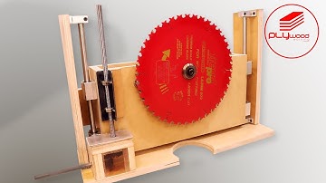 Table saw DIY using circular saw -  The blade 10