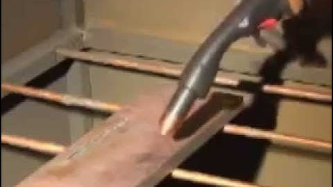 Gouging with Hypertherm