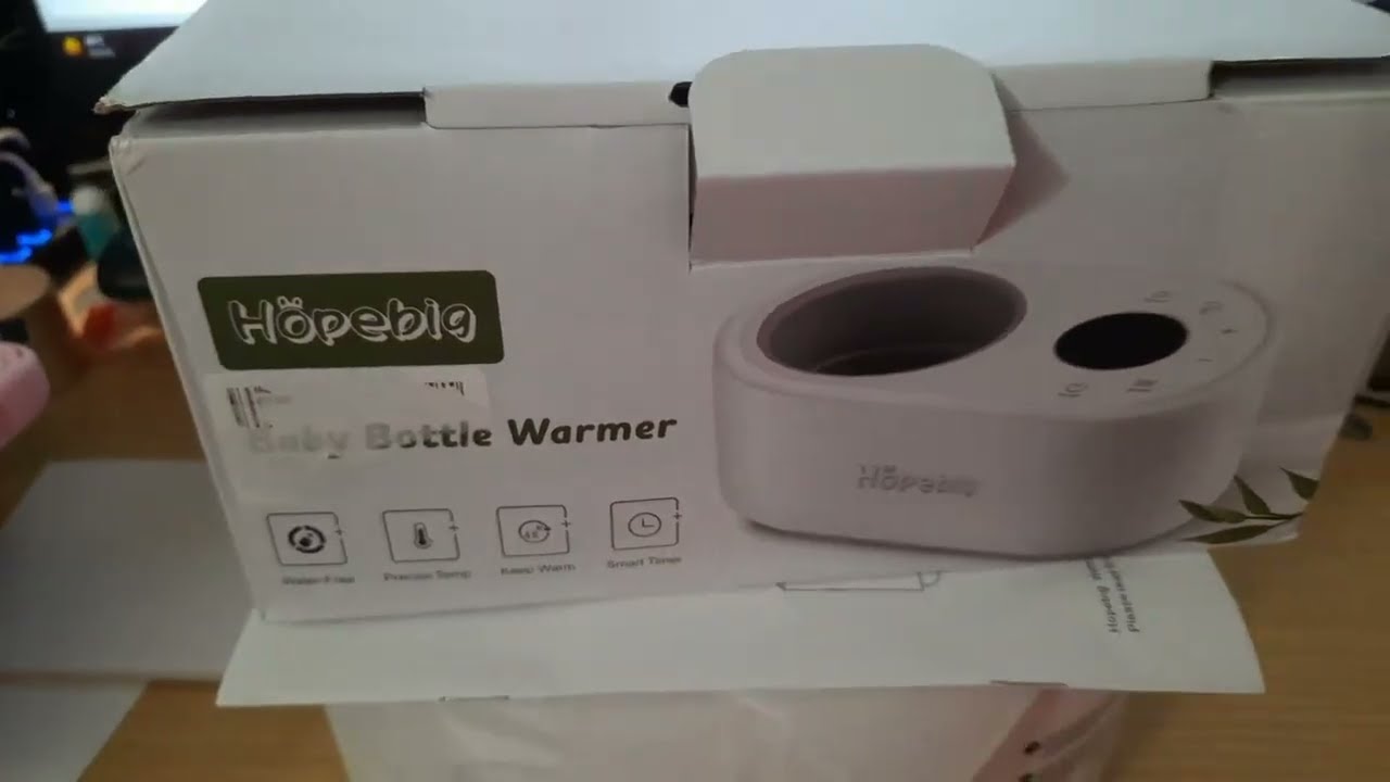 Hopebig Bottle Warmer 6 in 1 Baby Food Heater & Water Free Bottle