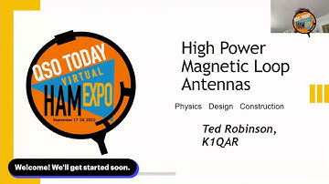High Power Magnetic Loop Antenna Theory and Construction By Ted Robinson, K1QAR