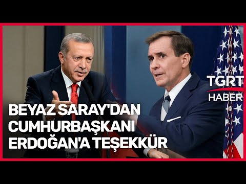 Cumhurbaşkanı Erdoğan’ın Tahıl Koridoru Çabalarına Beyaz Saray’dan Teşekkür Geld