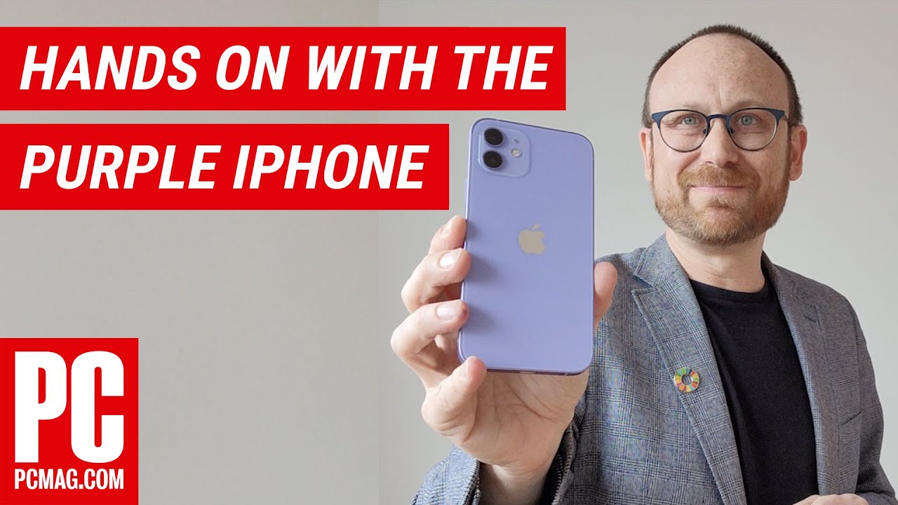 Hands On With The Purple Iphone 12 Youtube