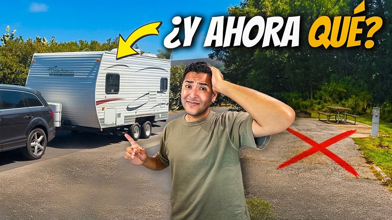 ¡Nos Obligaron a Mover la Casita Rodante! 😱